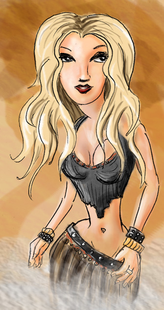 shakira cartoon